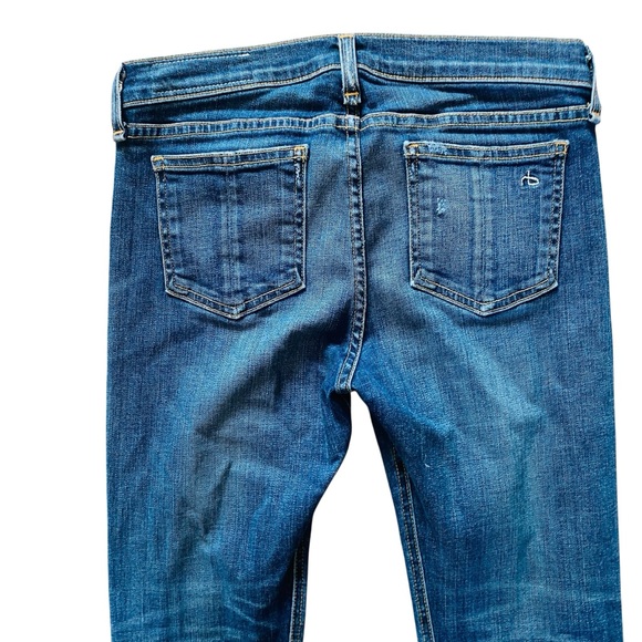 Rag & Bone Stiletto Boot Cut Jeans in Bishop Low Rise - Picture 5 of 8